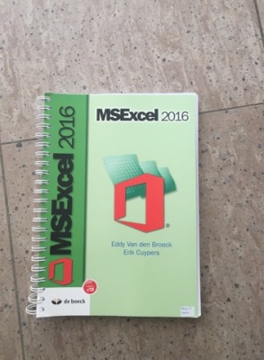 MS Excel 2016