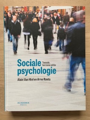 Sociale Psychologie tweede herziene editie eerste druk 2017
