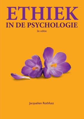 Ethiek in de psychologie - 2e editie