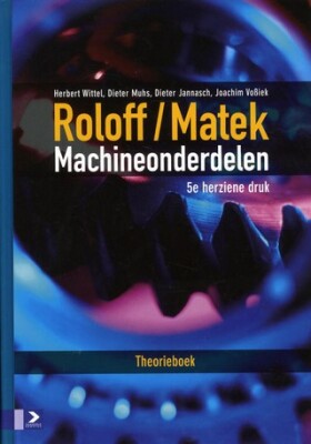 Roloff/Matek Machineonderdelen 5de herziene druk Theorieboek