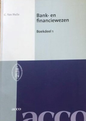 Bank- en financiewezen DEEL 1
