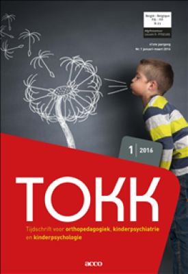 TOKK - Tijdschrift voor orthopedagogiek, kinderpsychiatrie en kinderpsychologie