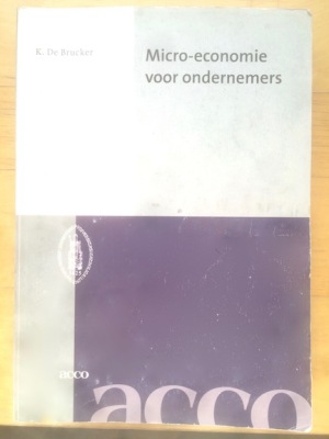 Syllabus micro-economie
