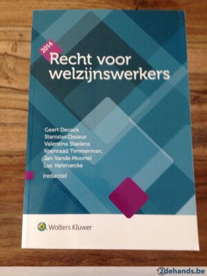 Recht voor welzijnswerkers