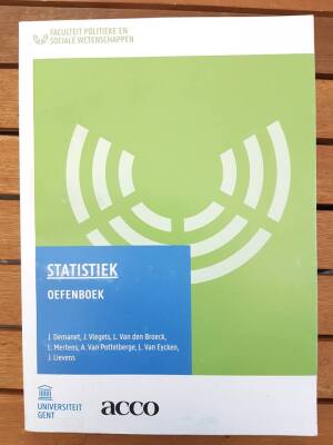 Statistiek oefenboek