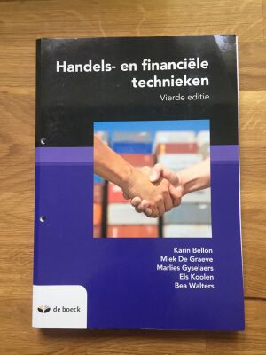 Handels en financiële technieken (vierde editie)
