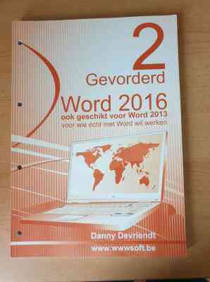 Word 2016 deel 2 gevorderd