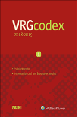 VRG codex (2018-2019) deel 1, 2 en 3