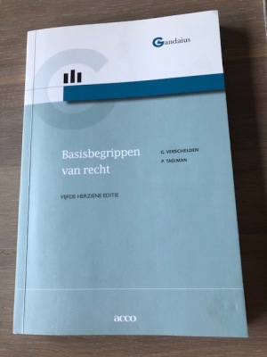 Basisbegrippen van recht