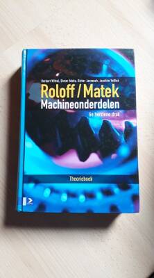 Roloff/Matek Machineonderdelen 5de herziene druk Theorieboek