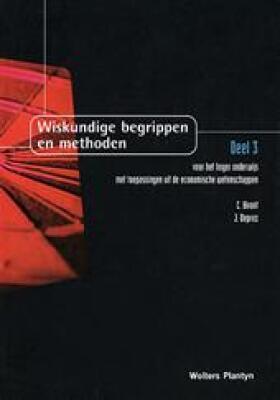 Wiskundige begrippen en methoden Deel 3