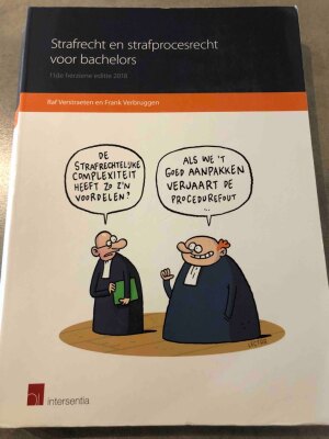 Strafrecht en strafprocesrecht voor bachelors