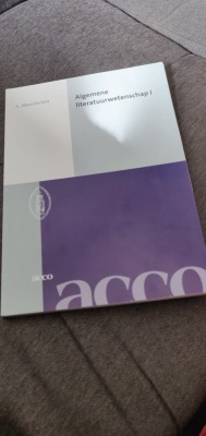 Algemene literatuurwetenschap 1