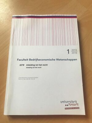 Inleiding tot het recht