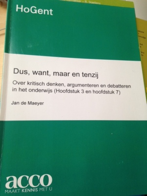 Dus, want, maar en tenzij