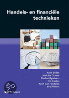 Handels en financiële technieken (vierde editie)