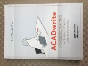 ACADwrite: Academic Writing for Students of English in the Humanities