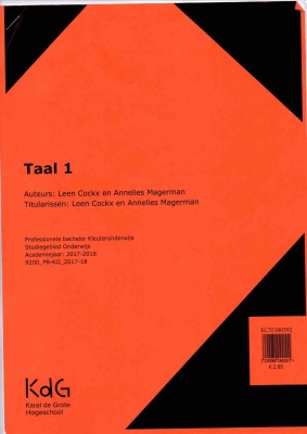 Taal 1