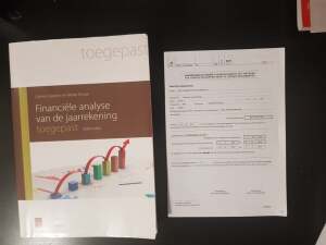 Financiële analyse van de jaarrekening toegepast