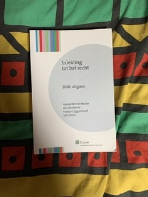 Inleiding tot het recht 10de uitgave