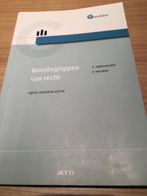 Basisbegrippen van recht