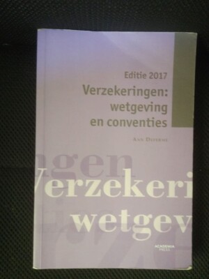Verzekeringen: wetgeving en conventies