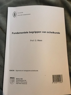 Fundamentele begrippen van scheikunde