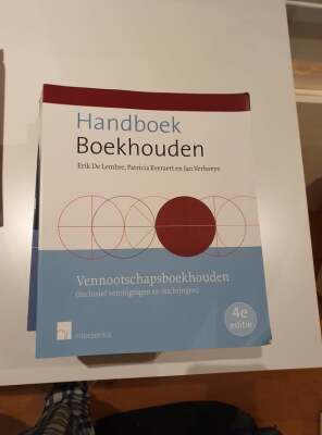 Handboek Vennootschapsboekhouden (incl. verenigingen en stichtingen)