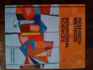 Research methods for the behavioral sciences 6th edition