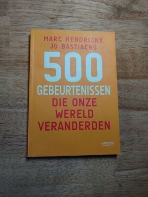 500 gebeurtenissen die onze wereld veranderden