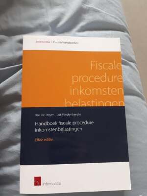 Fiscale procedure inkomstenbelastingen