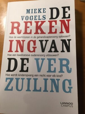De rekening van de verzuiling