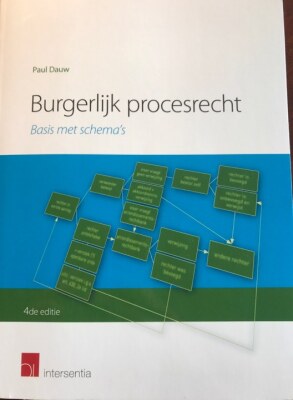 Burgerlijk procesrecht basis met schema's