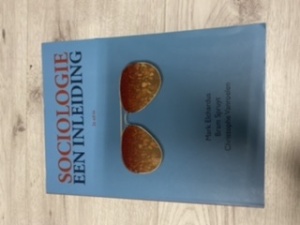 Sociologie een inleiding