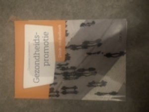 Gezondheidspromotie: denk- en doeboek