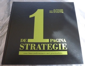De 1 pagina strategie voor kmo-ondernemers met groeiambitie