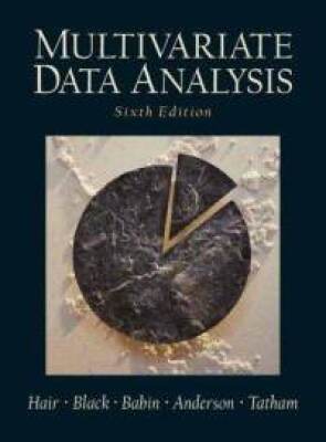 Mulitvariate data analysis - 6th edition