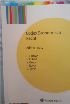 Codex Economisch recht editie 2016