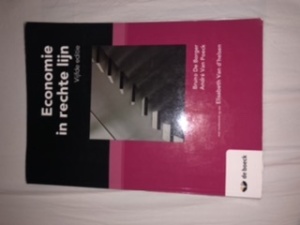 Economie in rechte lijn (vijfde editie)