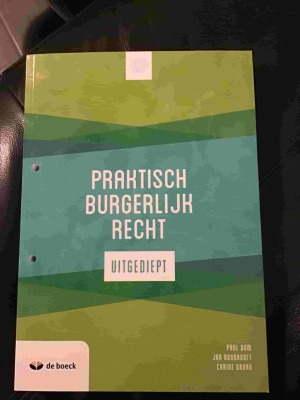 Praktisch burgerlijk recht uitgediept Editie 2019