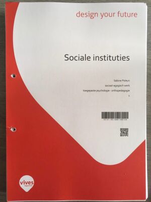 Sociale instituties