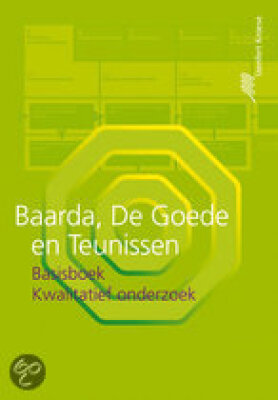 Basisboek Kwalitatief Onderzoek