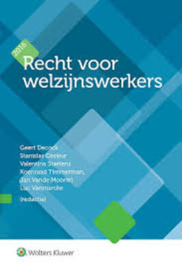 Recht voor welzijnswerkers 2016
