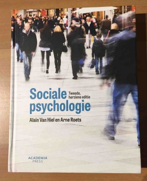 Sociale Psychologie tweede herziene editie