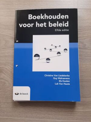 Boekhouden voor het beleid - Elfde editie