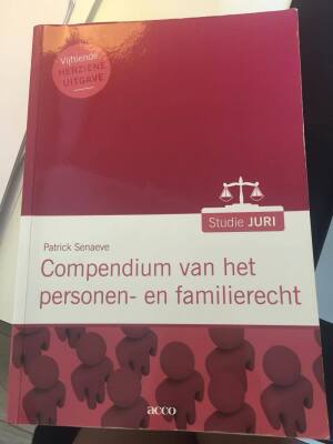 Compendium van het personen- en familierecht