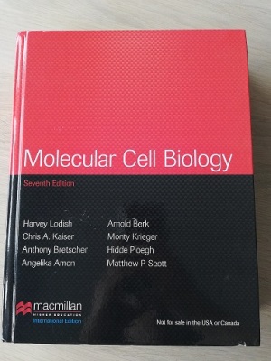 Molecular Cell Biology Seventh edition