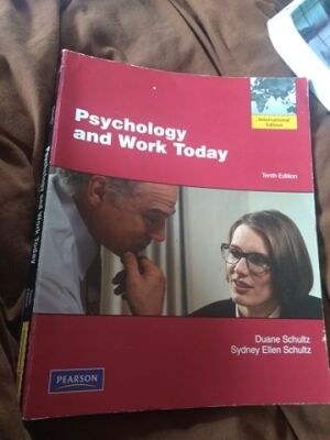 Psychology and work today