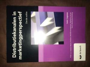 Distributiekanalen in marketingperspectief 3e editie