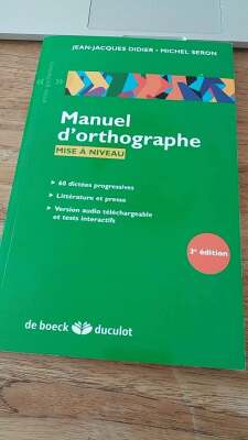 Manuel d'orthographe